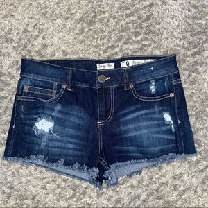 Blue Jean Shorts